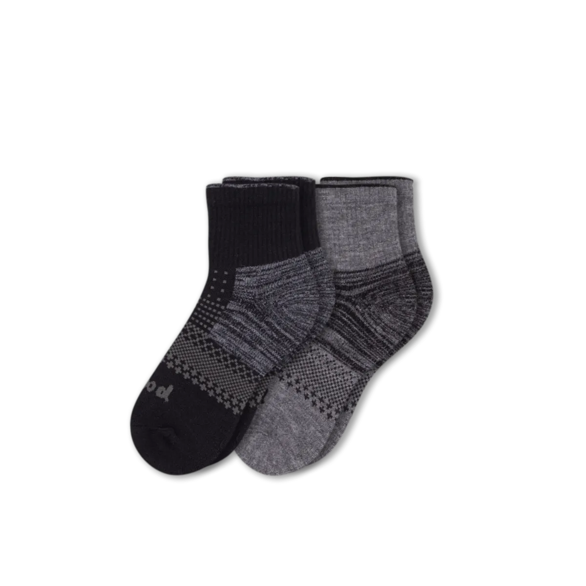 2 Pack - Men's Hiking Quarter Pacas Socks
