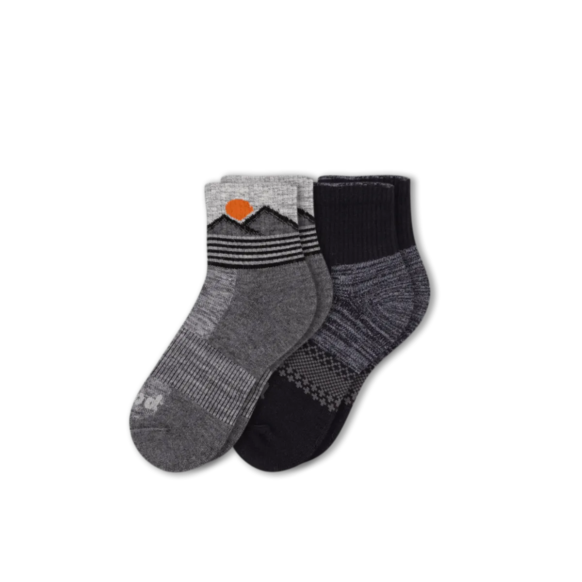 2 Pack - Men's Hiking Quarter Pacas Socks