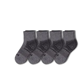 4 Pack - Men's Hiking Quarter Pacas Socks