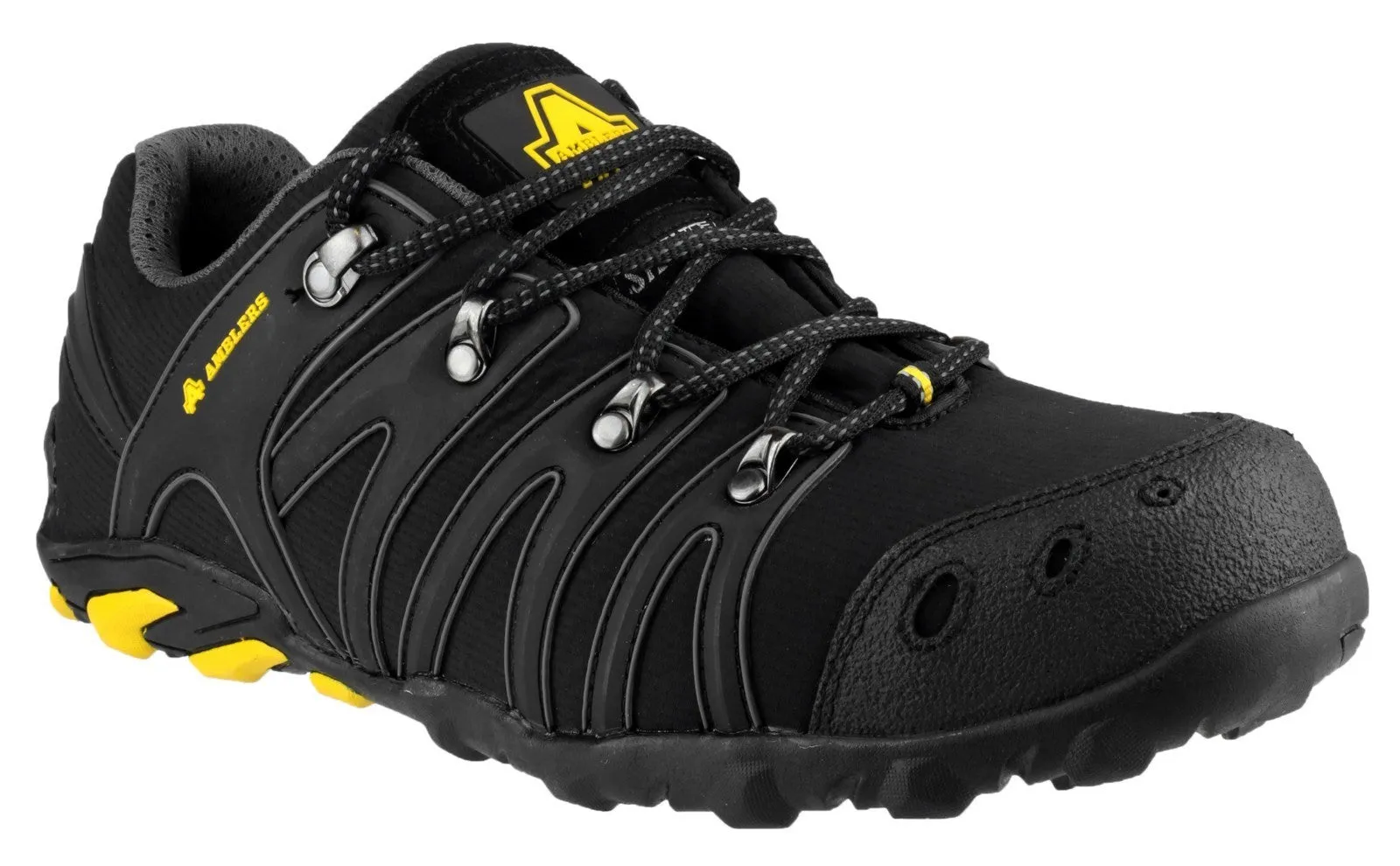 Amblers Safety FS23 Soft Shell Safety Trainer S3 Black