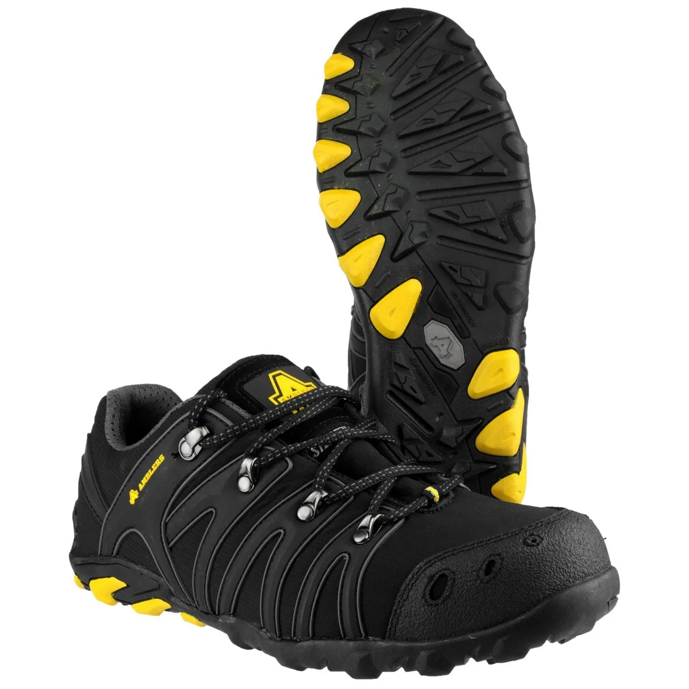 Amblers Safety FS23 Soft Shell Safety Trainer S3 Black