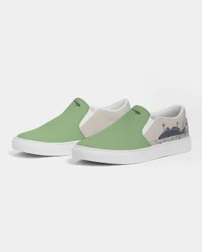 (ARTIST ORIGINAL) Mens Kettafly Lowrider Redfish Slip-On Canvas Shoe