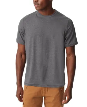 BASS OUTDOOR Mens Core Performance Short Sleeve T Shirt Grey Large