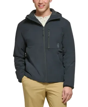 Bass Outdoor Mens Performance Hooded Jacket Coat Black Beauty XXL