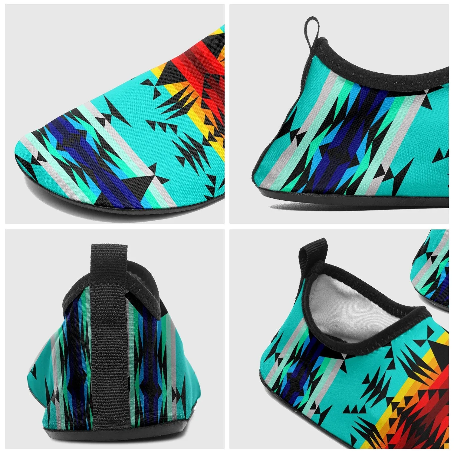 Between the Mountains Sockamoccs Slip On Shoes