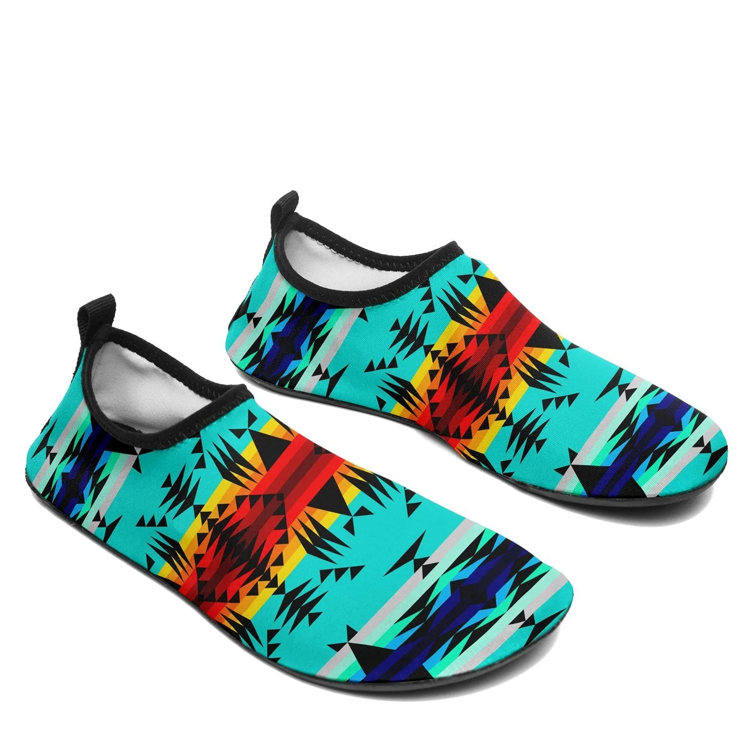Between the Mountains Sockamoccs Slip On Shoes