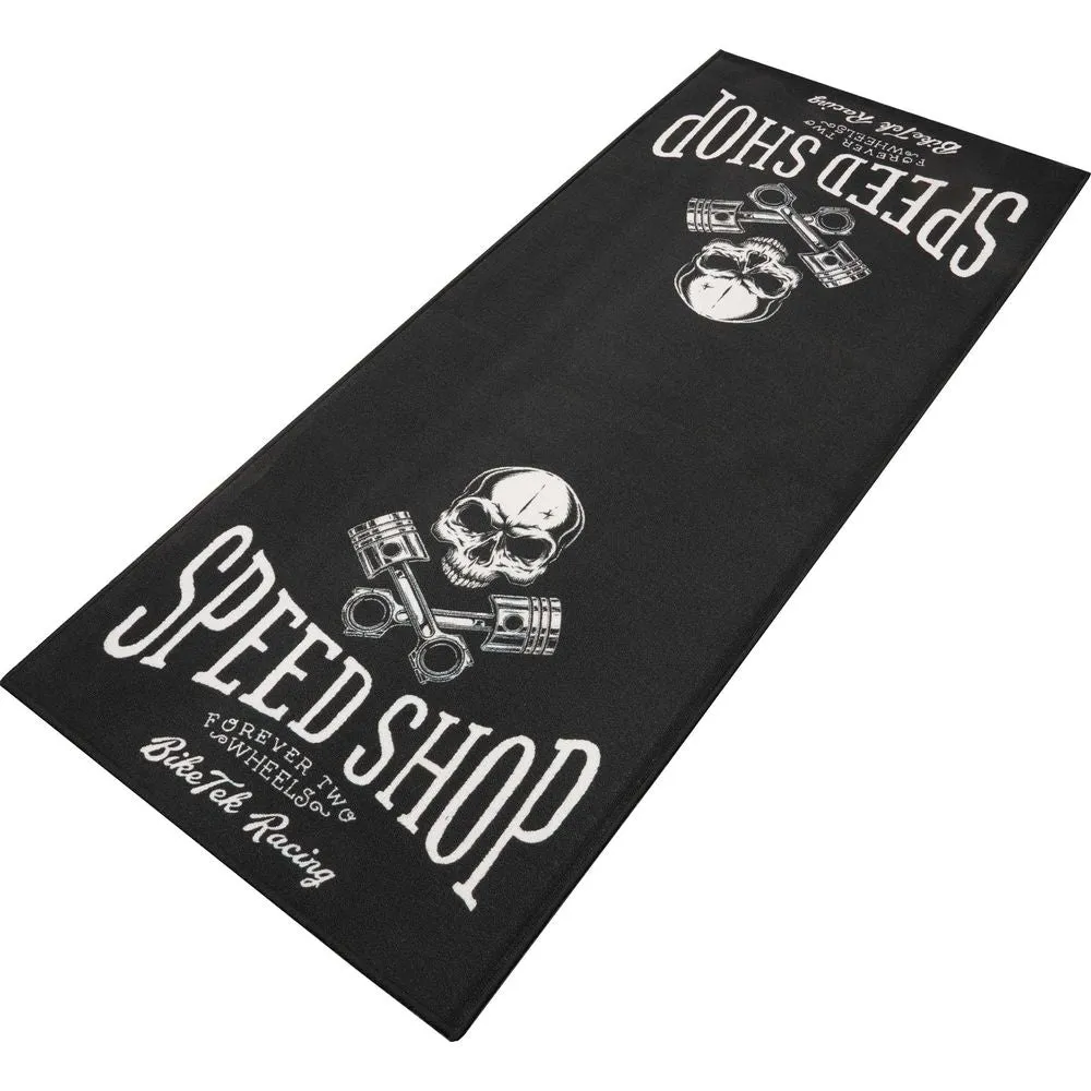 BikeTek Series 7 Garage Mat Speed Shop