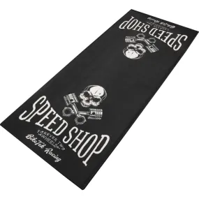 BikeTek Series 7 Garage Mat Speed Shop