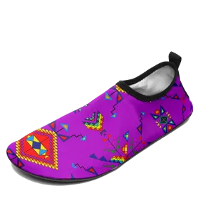 Buffalo Jump Purple Sockamoccs