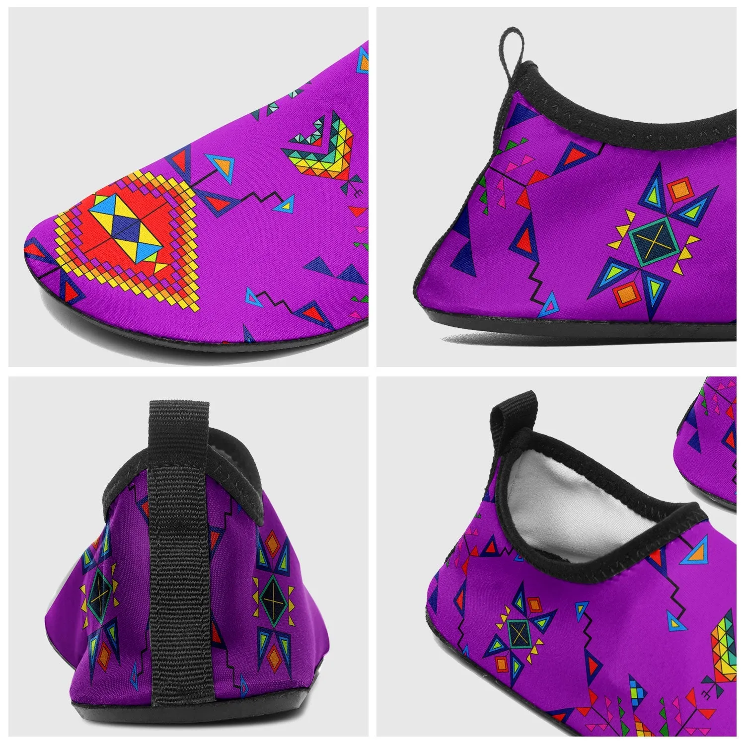 Buffalo Jump Purple Sockamoccs