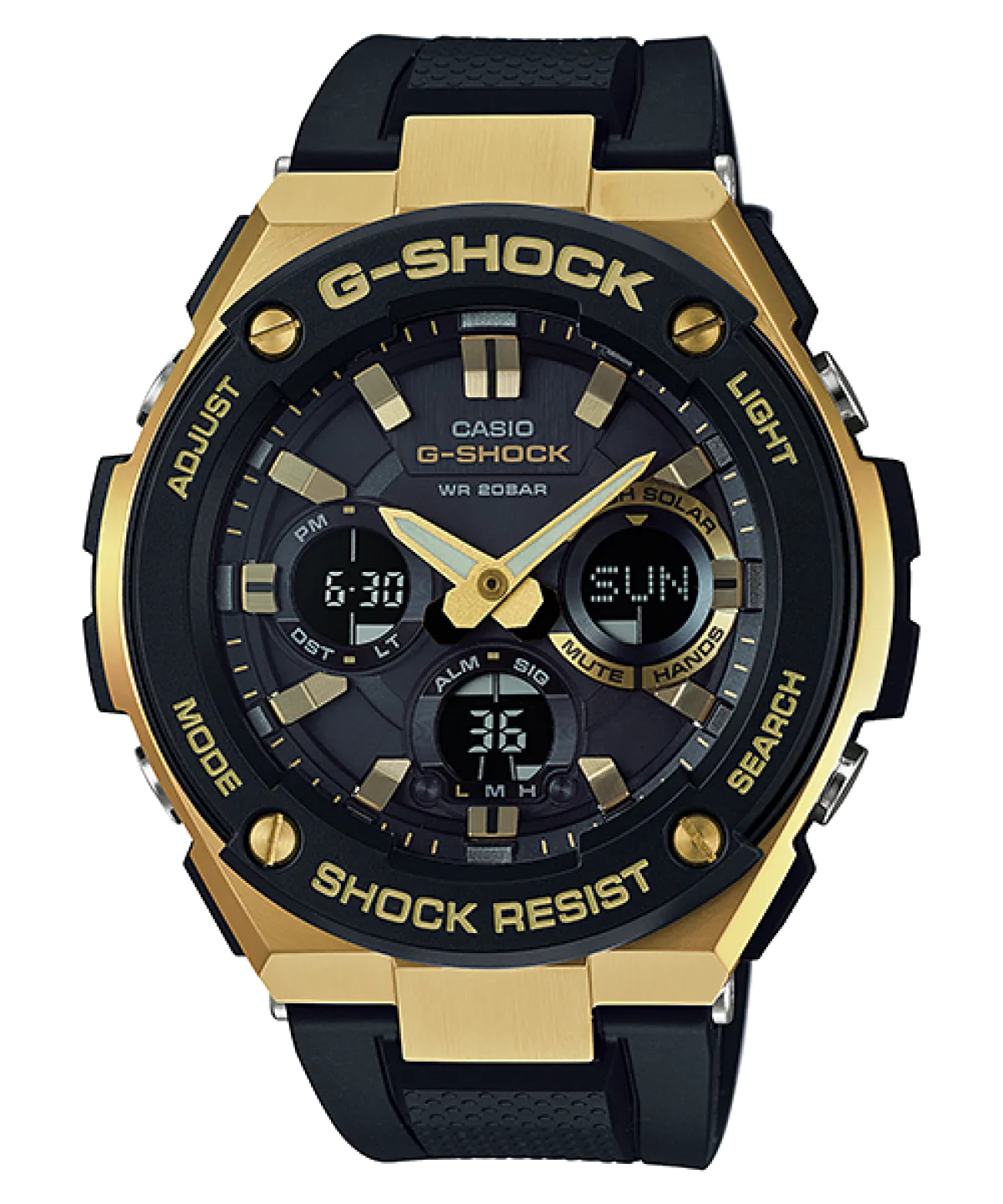 Casio G-Shock G-STEEL Analog Digital Tough Solar Diver's GST-S100G-1A