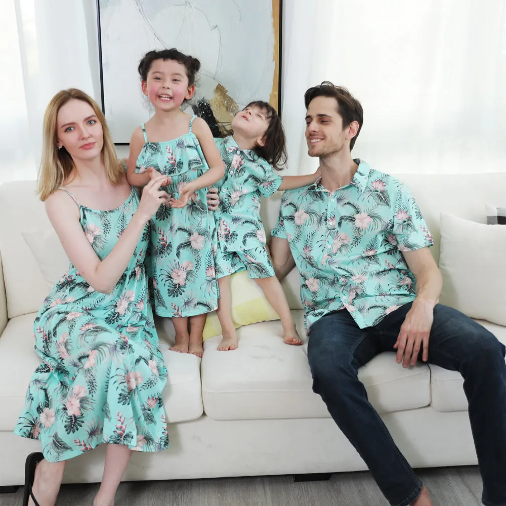 Family Matching new parent-child outfit