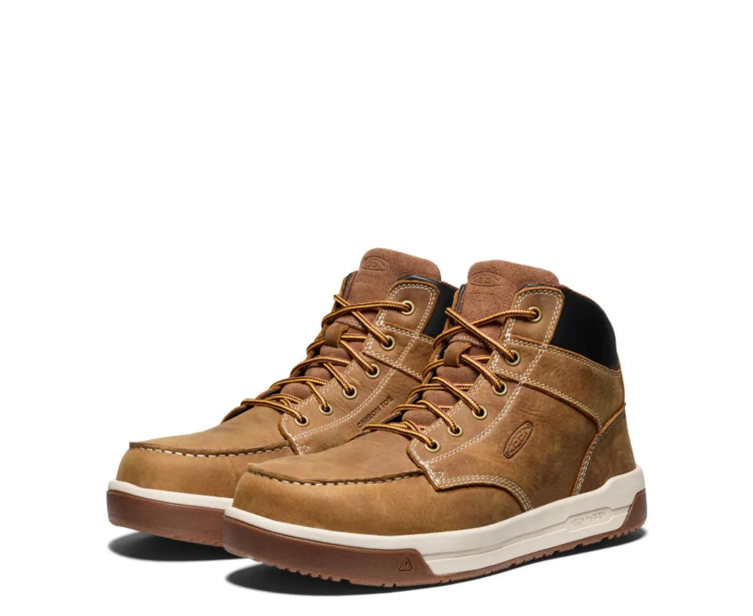KEEN Utility Men's Gibson Mid 5" EH Moc Comp Toe Work Boot