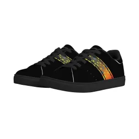 Mens Brookietown Racer Vegan Leather Sneaker (black)