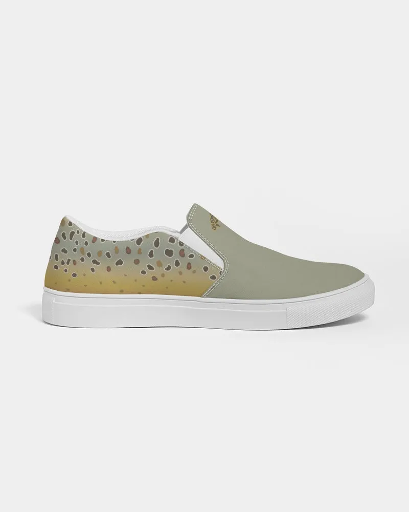 Mens Browntown Smooth v3 Slip-On Canvas Shoe