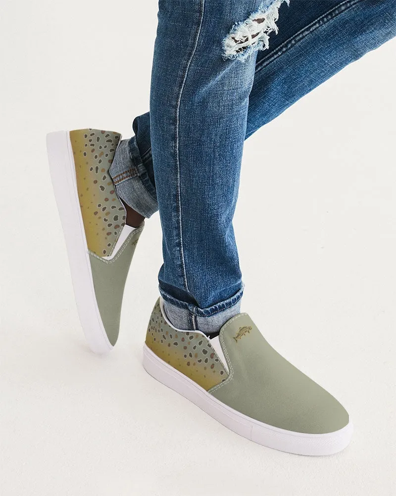 Mens Browntown Smooth v3 Slip-On Canvas Shoe