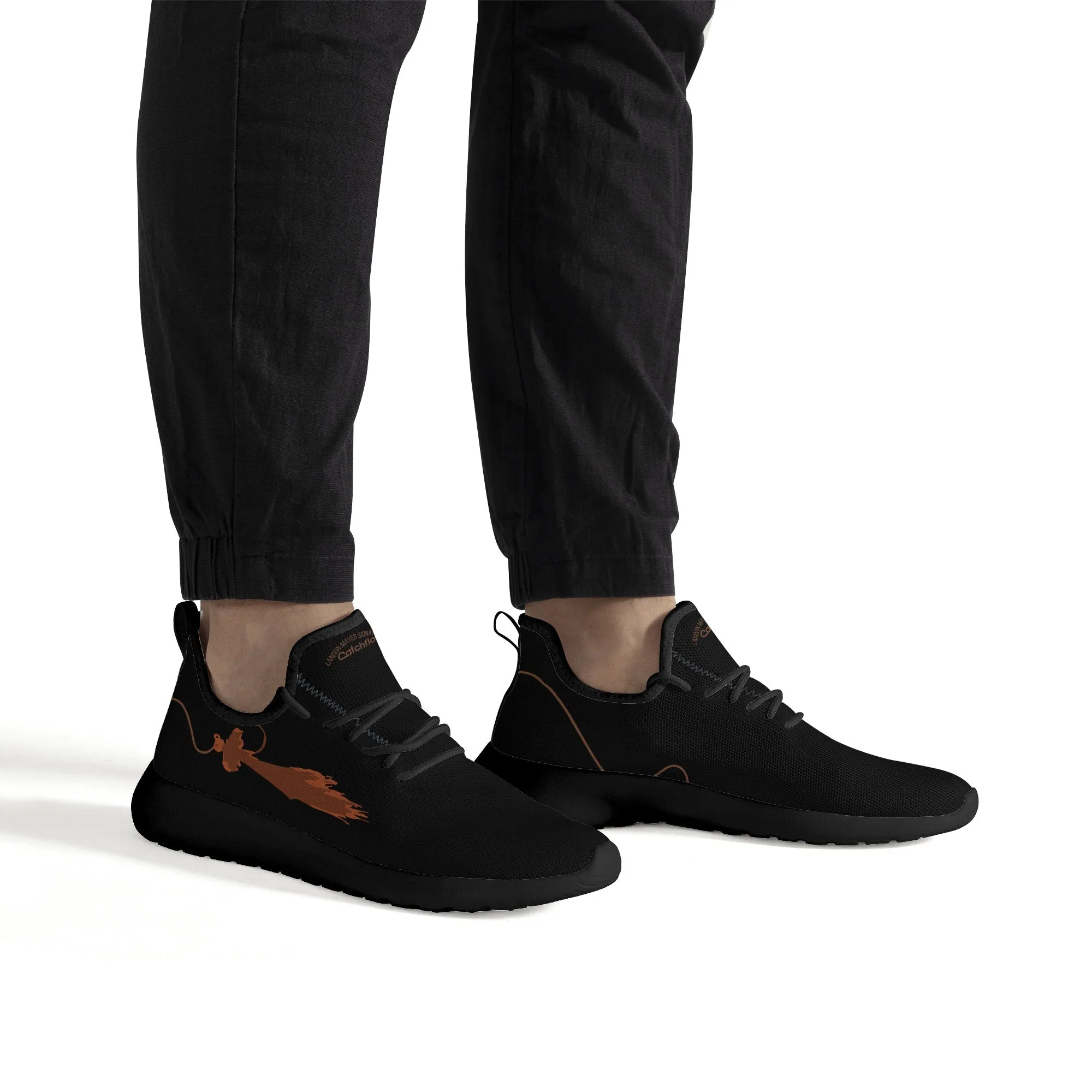 Mens Landon Mayer Signature   Catchflo Knit Mesh Sneaker
