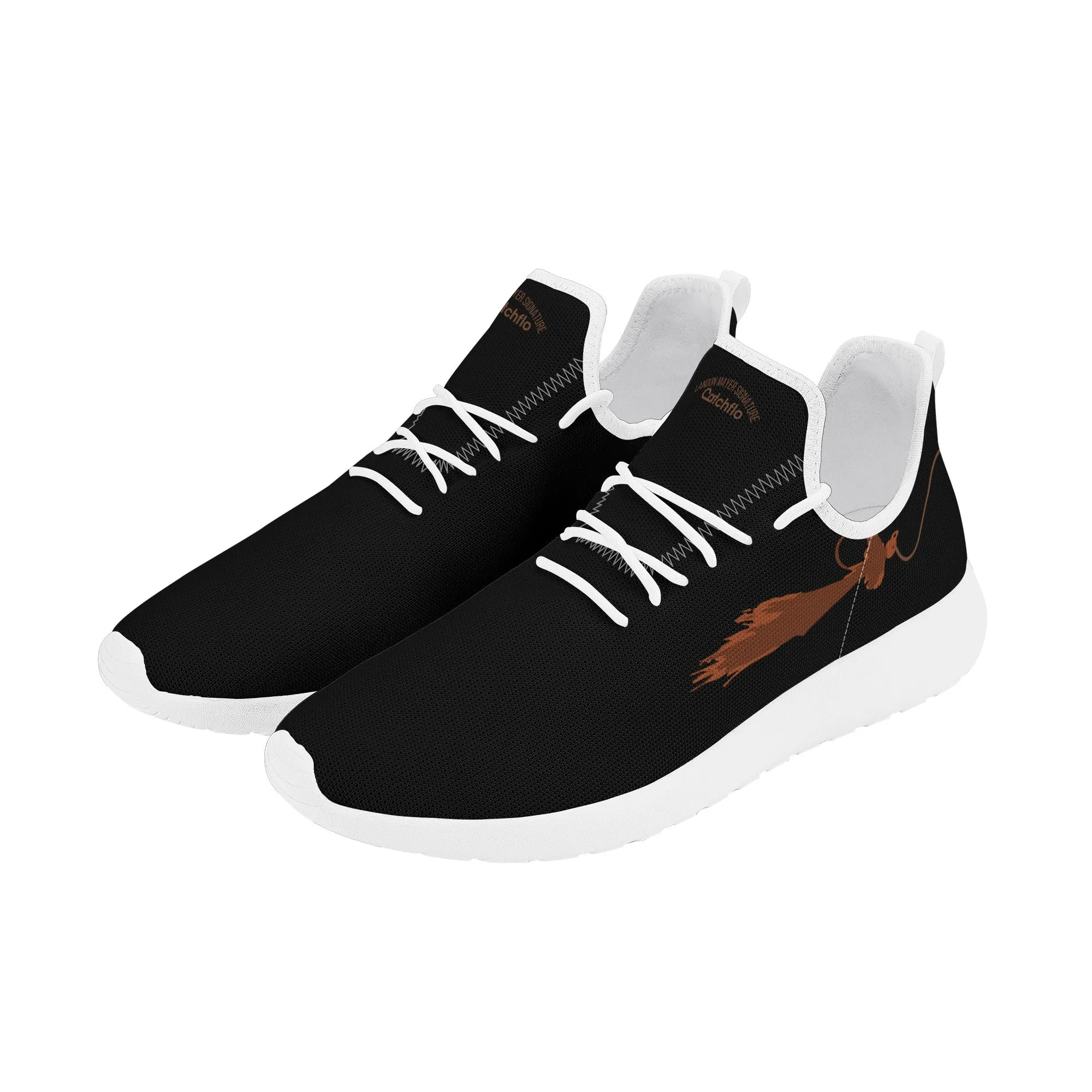 Mens Landon Mayer Signature   Catchflo Knit Mesh Sneaker