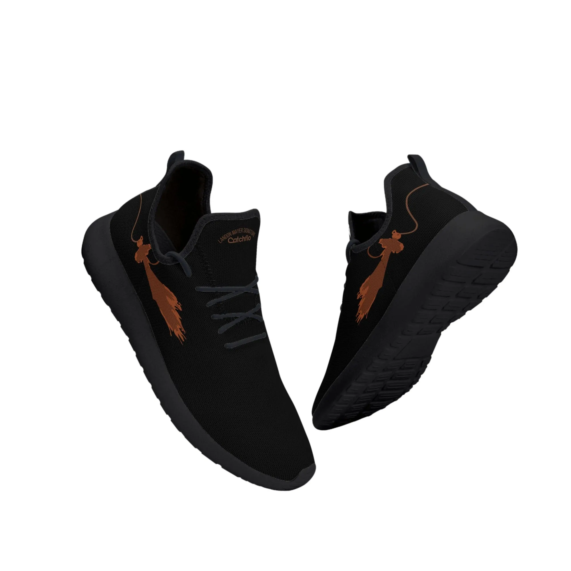 Mens Landon Mayer Signature   Catchflo Knit Mesh Sneaker