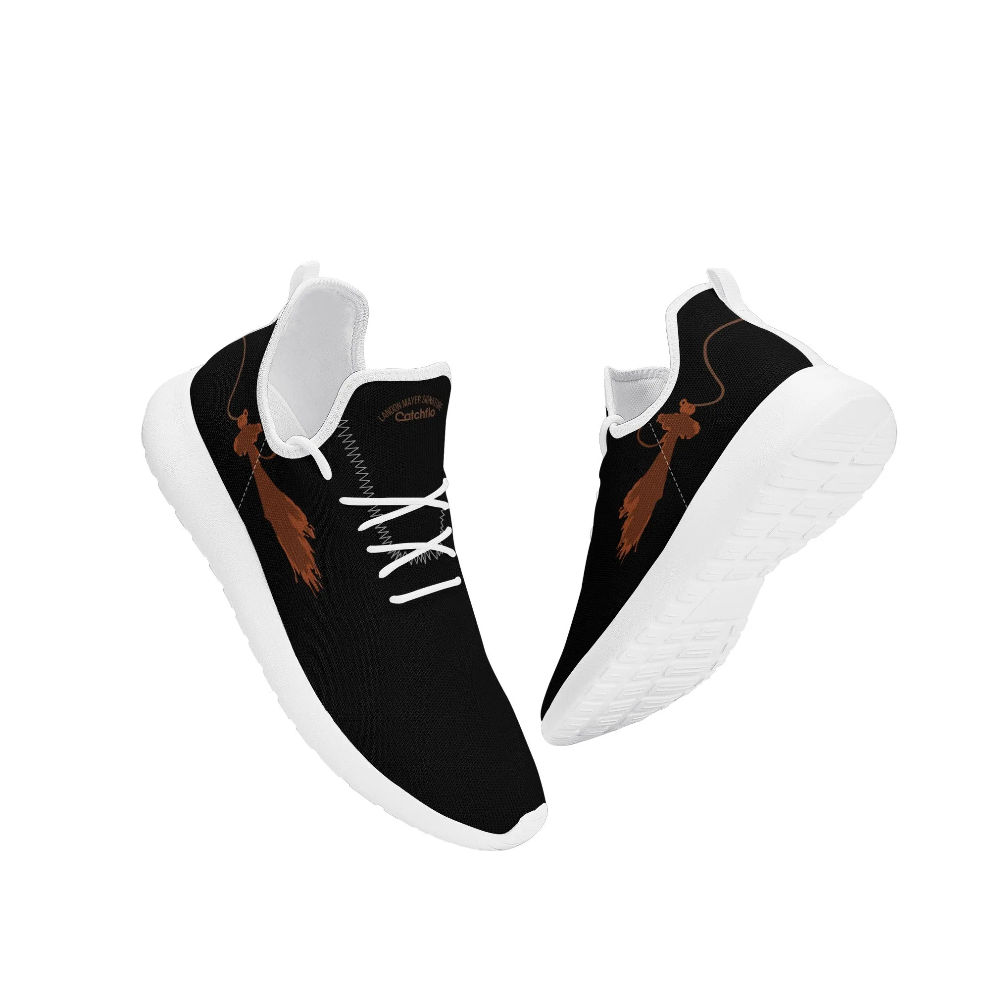 Mens Landon Mayer Signature   Catchflo Knit Mesh Sneaker