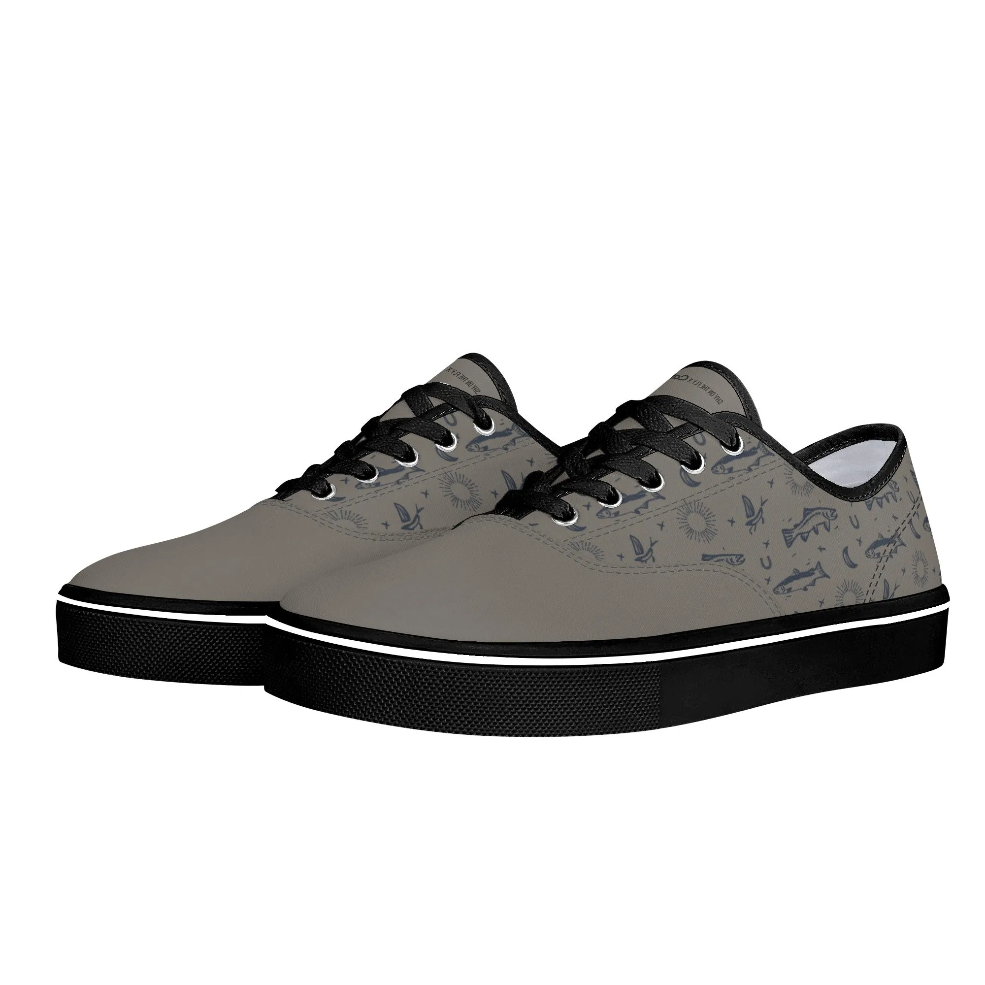 Mens Shyanne Orvis   Catchflo Untamed Canvas Boat Shoe