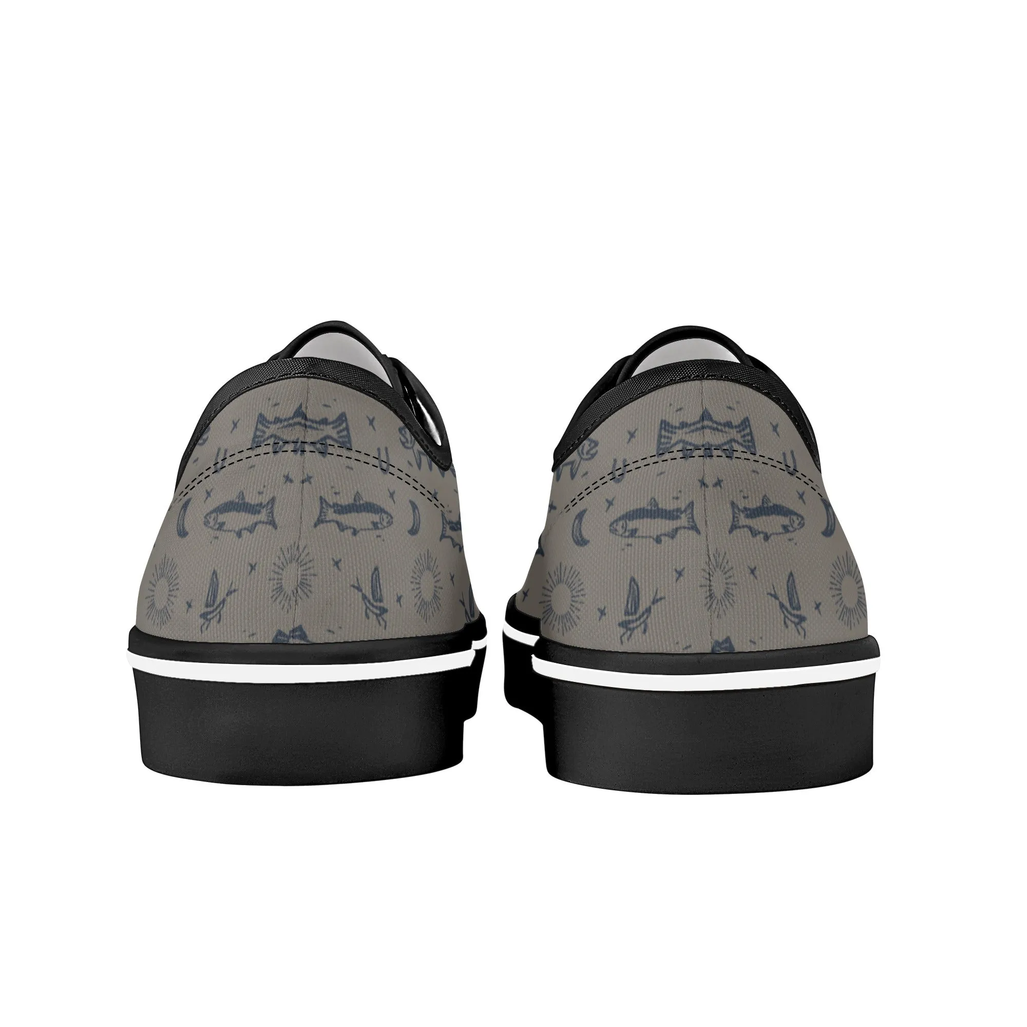 Mens Shyanne Orvis   Catchflo Untamed Canvas Boat Shoe