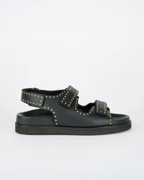 Moxy Footbed Black/Gold