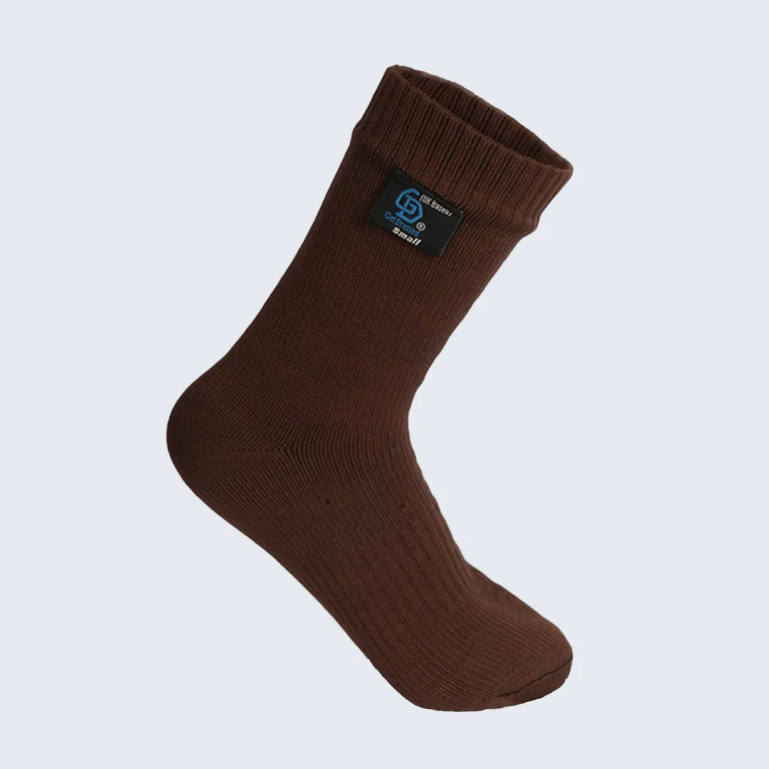 Pack of 5 | Get Dressed Waterproof Socks | 100% Breathable Durable Waterproof Socks for Men & Women