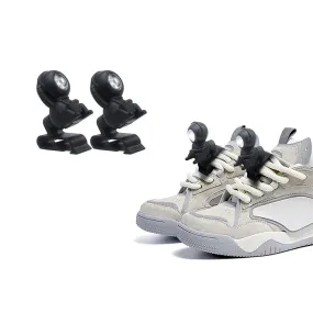 Pair of 4 Light Modes LED Shoe Lights Water-Resistant Shoes Lights Charms