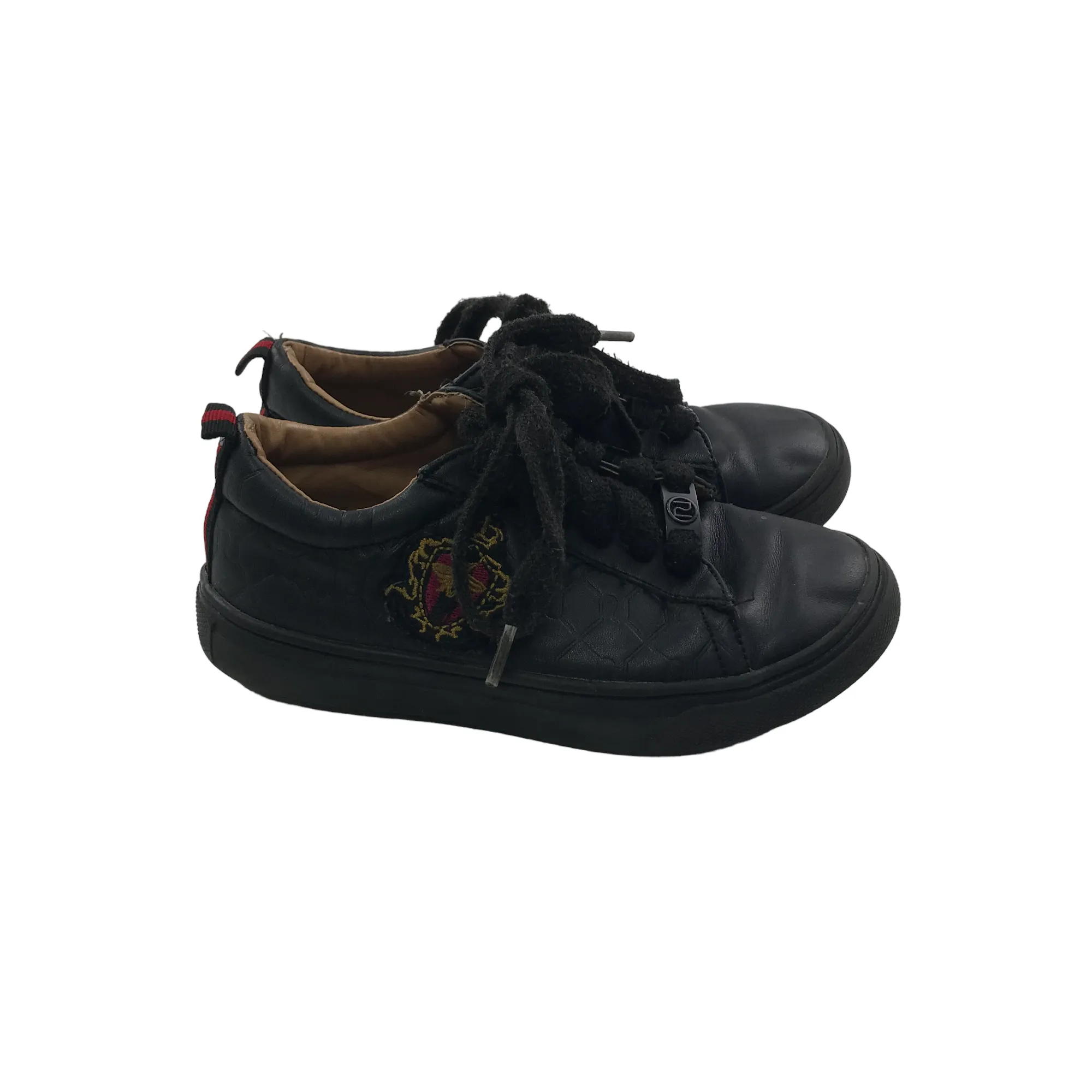 River Island Black Harry Potter Trainers Shoe Size 11 junior