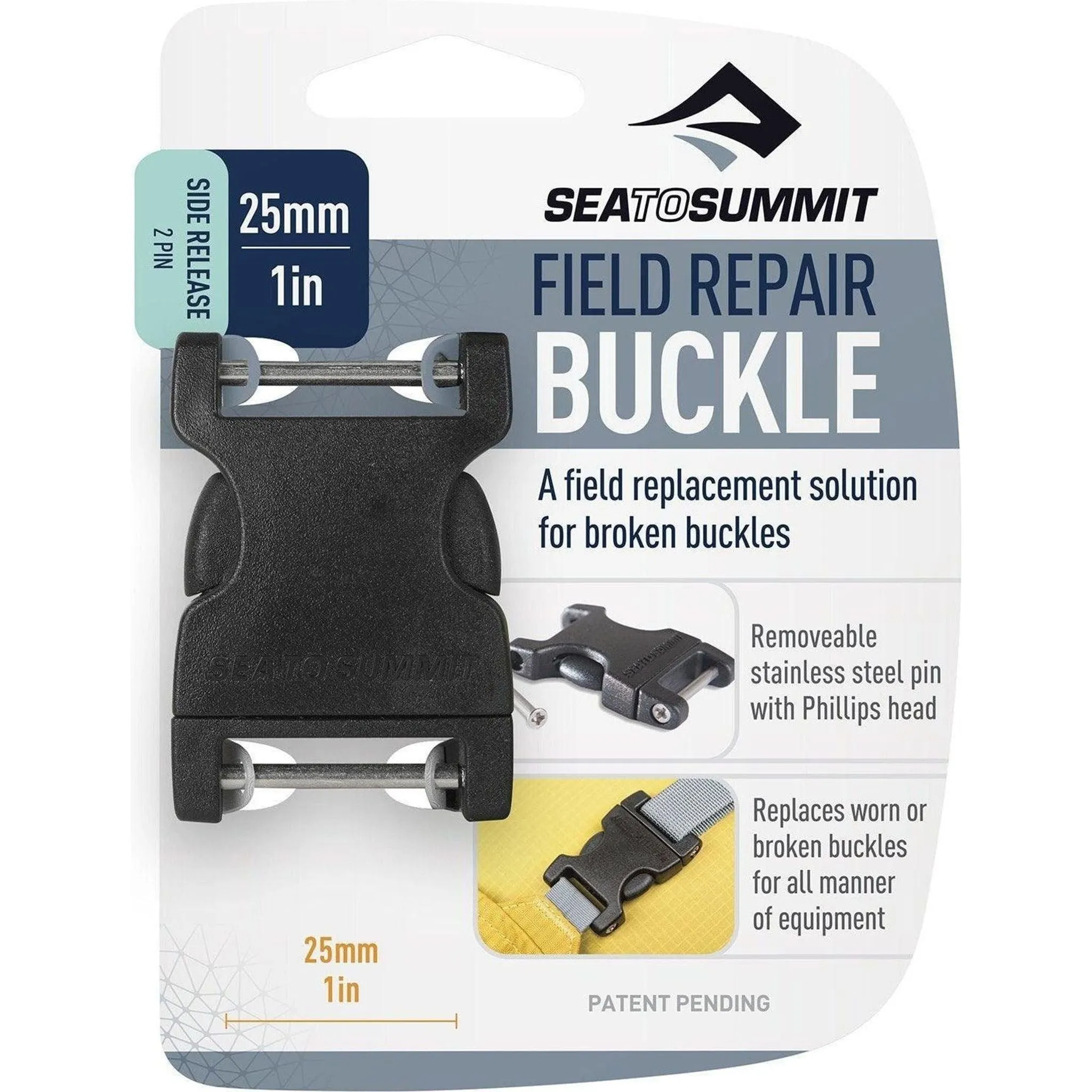 Sea To Summit Buckle 25mm Side Release 2 Pin