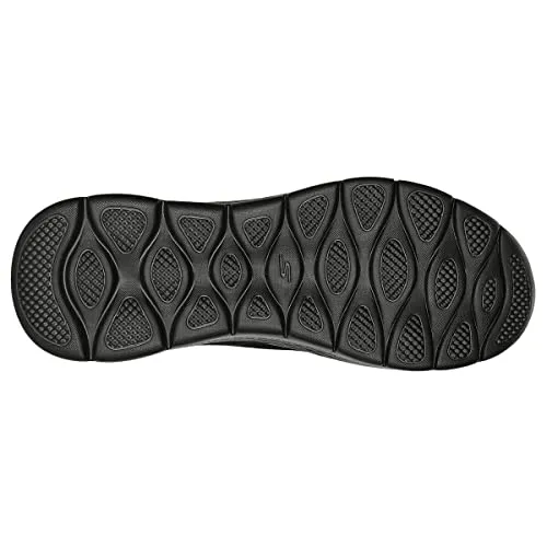 Skechers Men's Gowalk Flex Hands Free Slip-ins Athletic Slip-on Casual Walking Shoes Sneaker, Black, 9