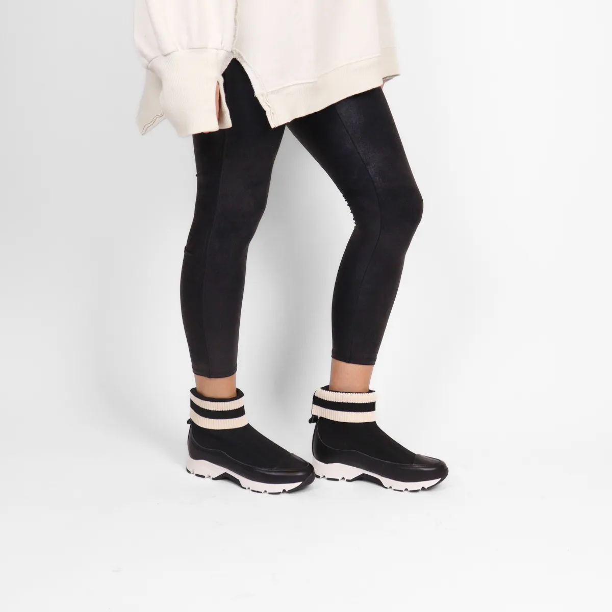 Stripey Sock Bootie
