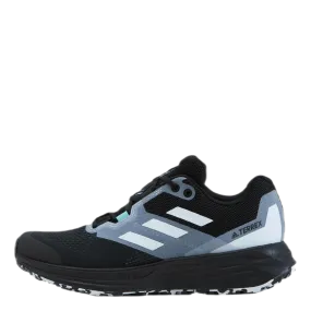 Terrex Two Flow Trail Running Shoes Core Black / Crystal White / Clear Mint