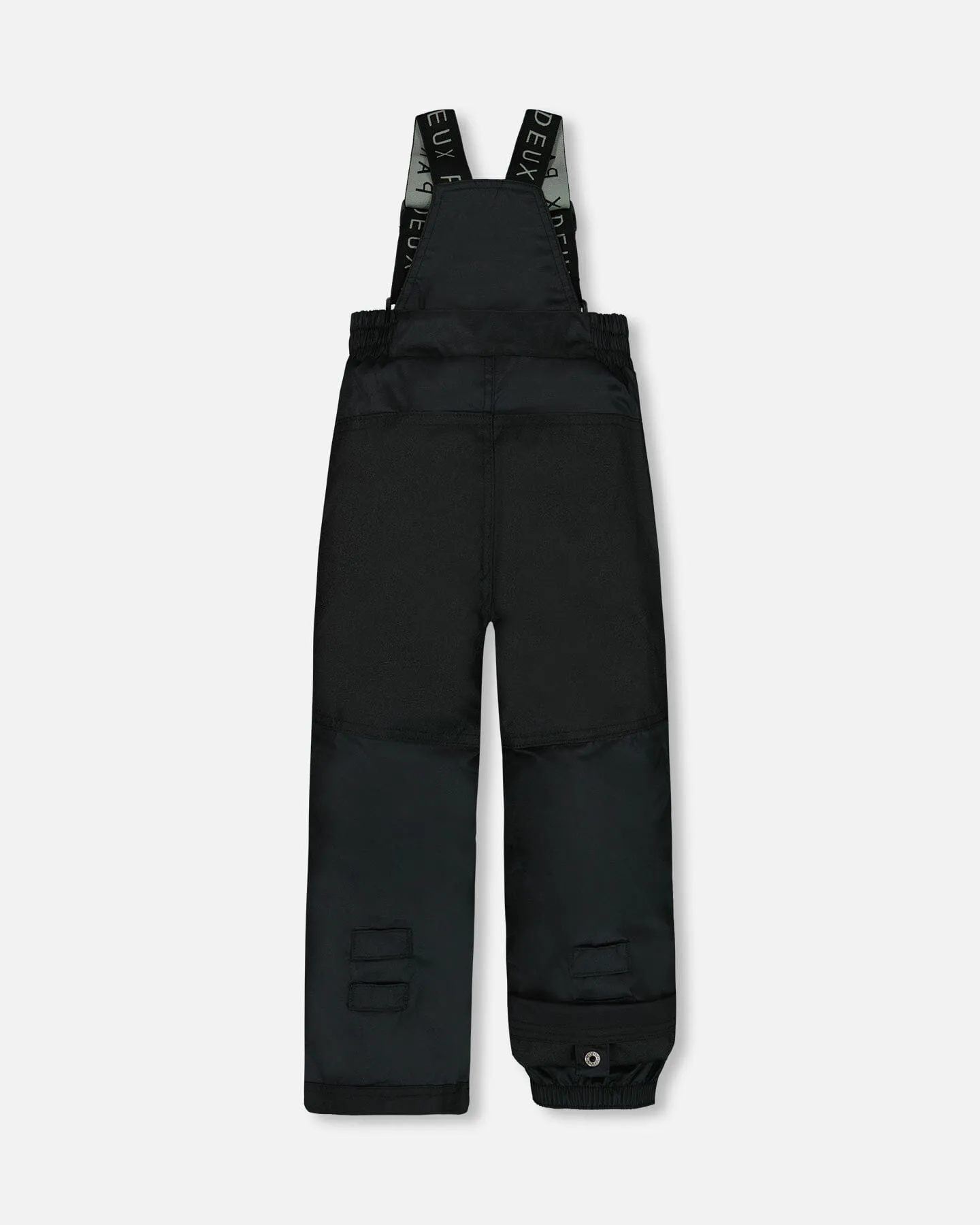 Two Piece Snowsuit Printed Glaciers And Black
