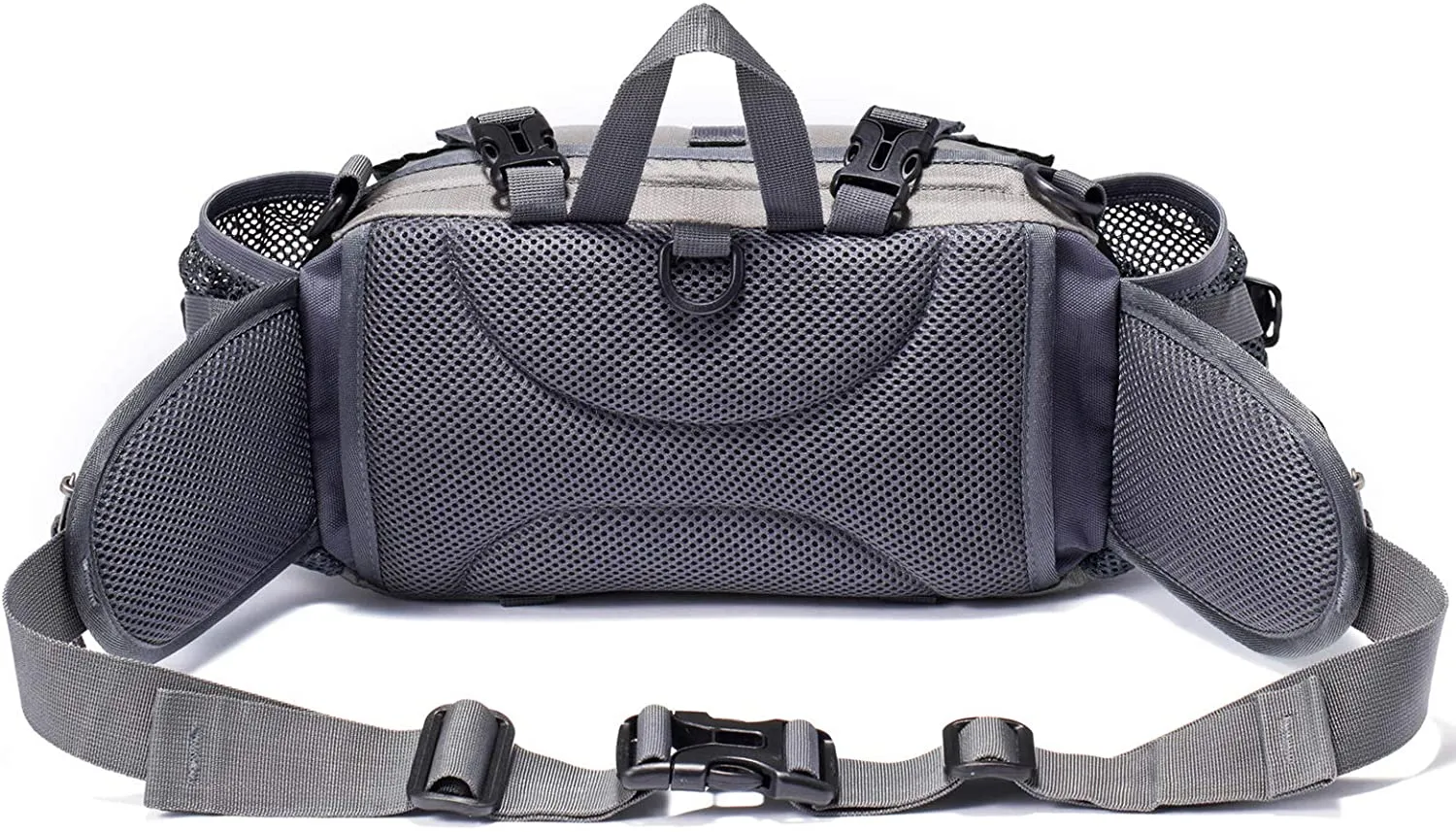 VISCNE Outdoor Fanny Pack Hiking Fishing Waist Bag 2 Water Bottle Holder Lumbar Pack