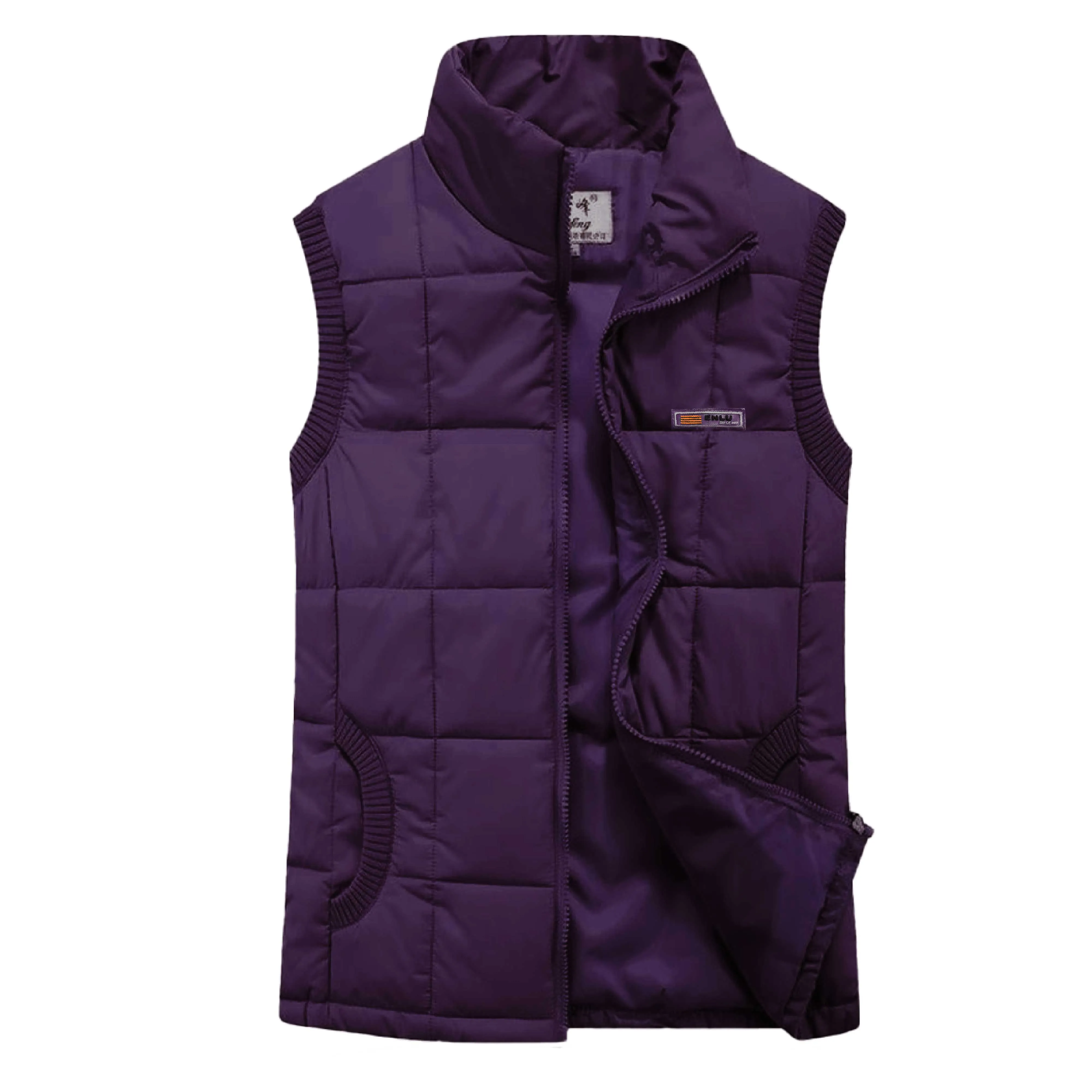 Women Puffer Square Cross Imported Gillet