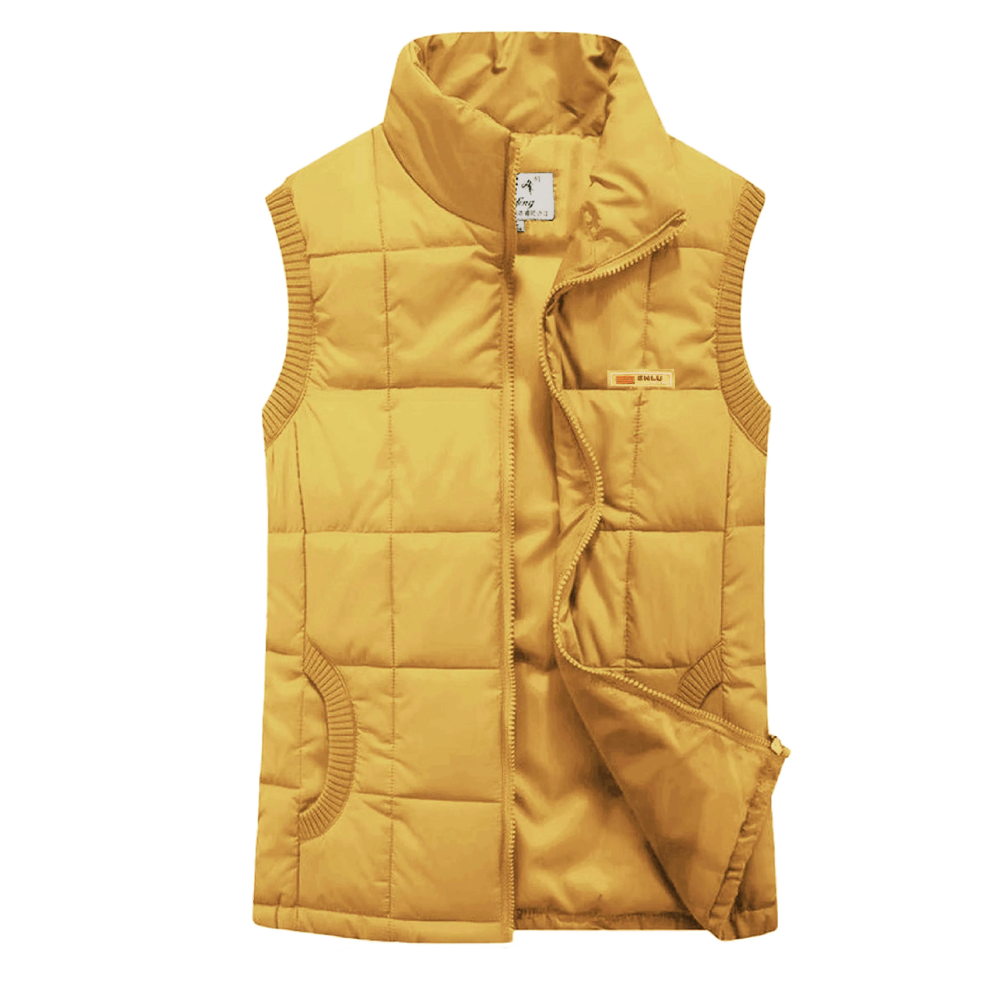 Women Puffer Square Cross Imported Gillet