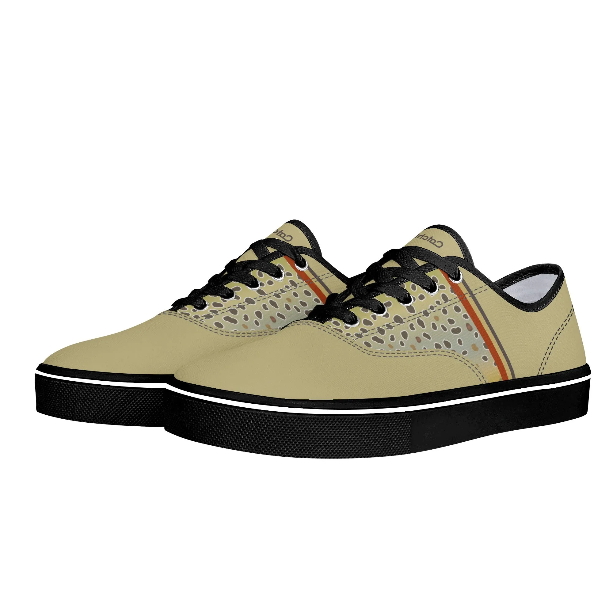 Womens Browntown Racer Canvas Boat Shoe