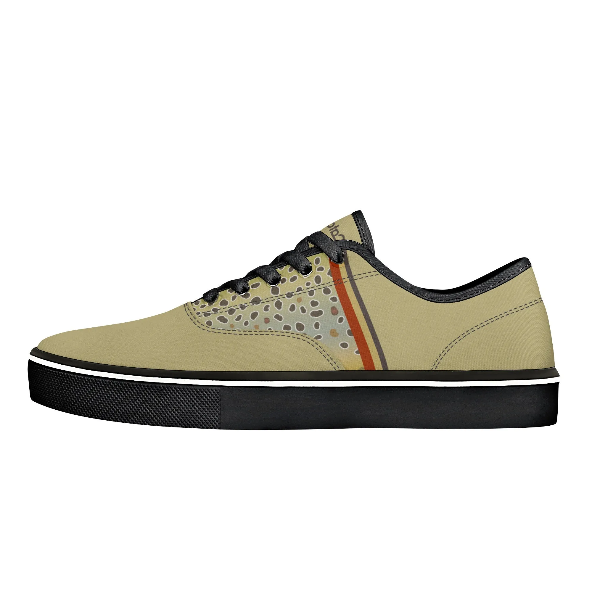 Womens Browntown Racer Canvas Boat Shoe