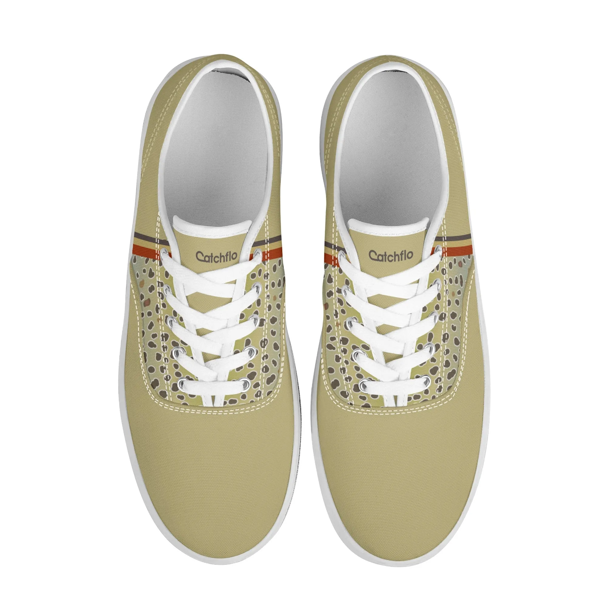 Womens Browntown Racer Canvas Boat Shoe