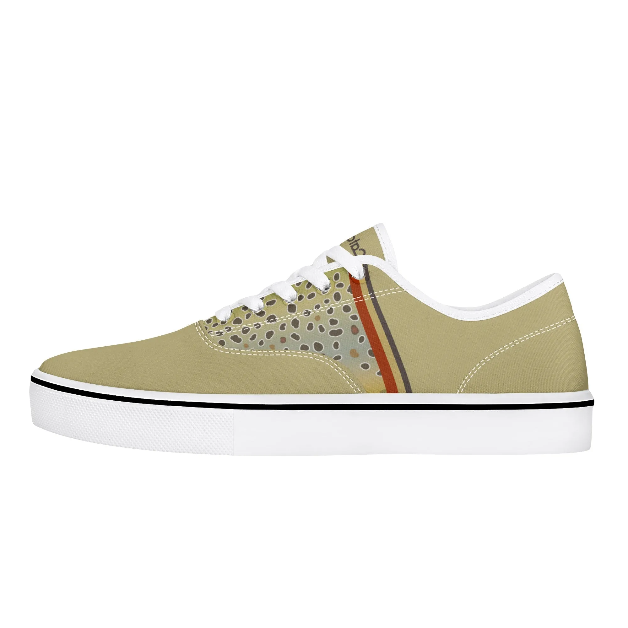 Womens Browntown Racer Canvas Boat Shoe