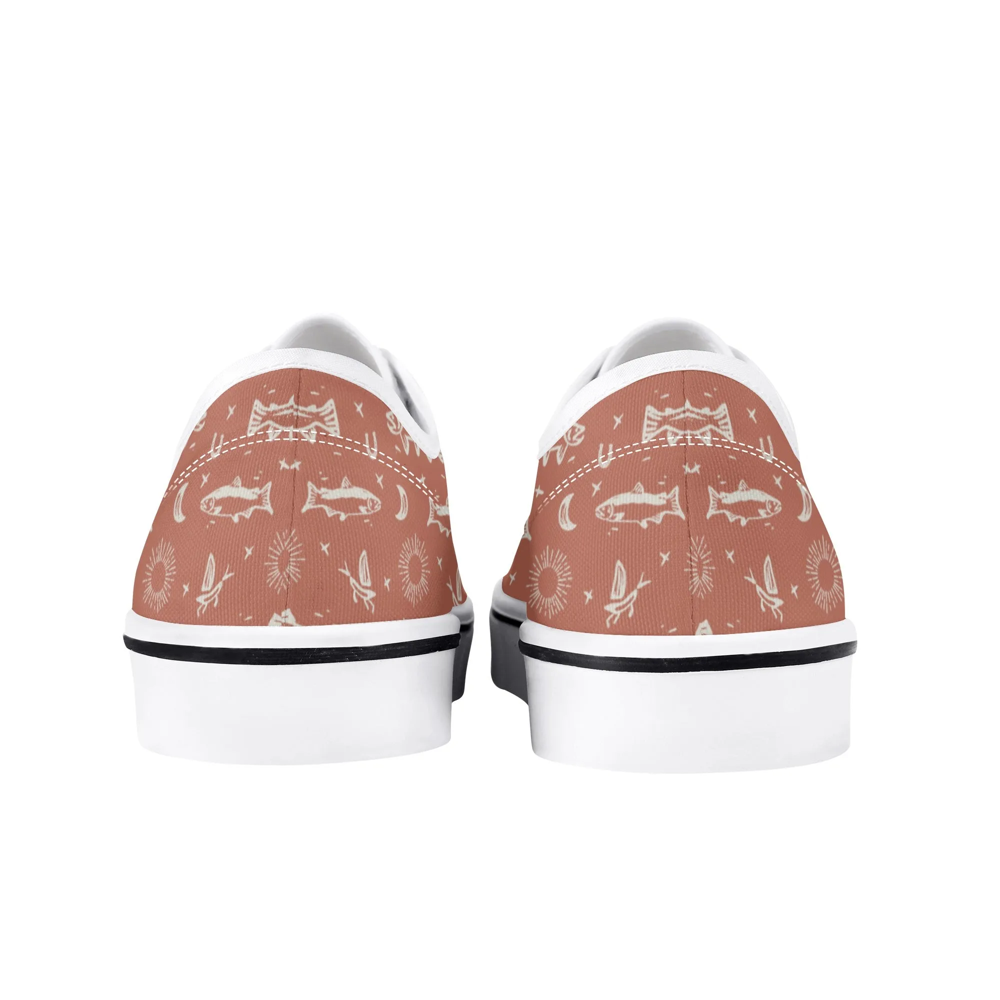 Womens Shyanne Orvis   Catchflo Untamed Canvas Boat Shoe (dusty rose)