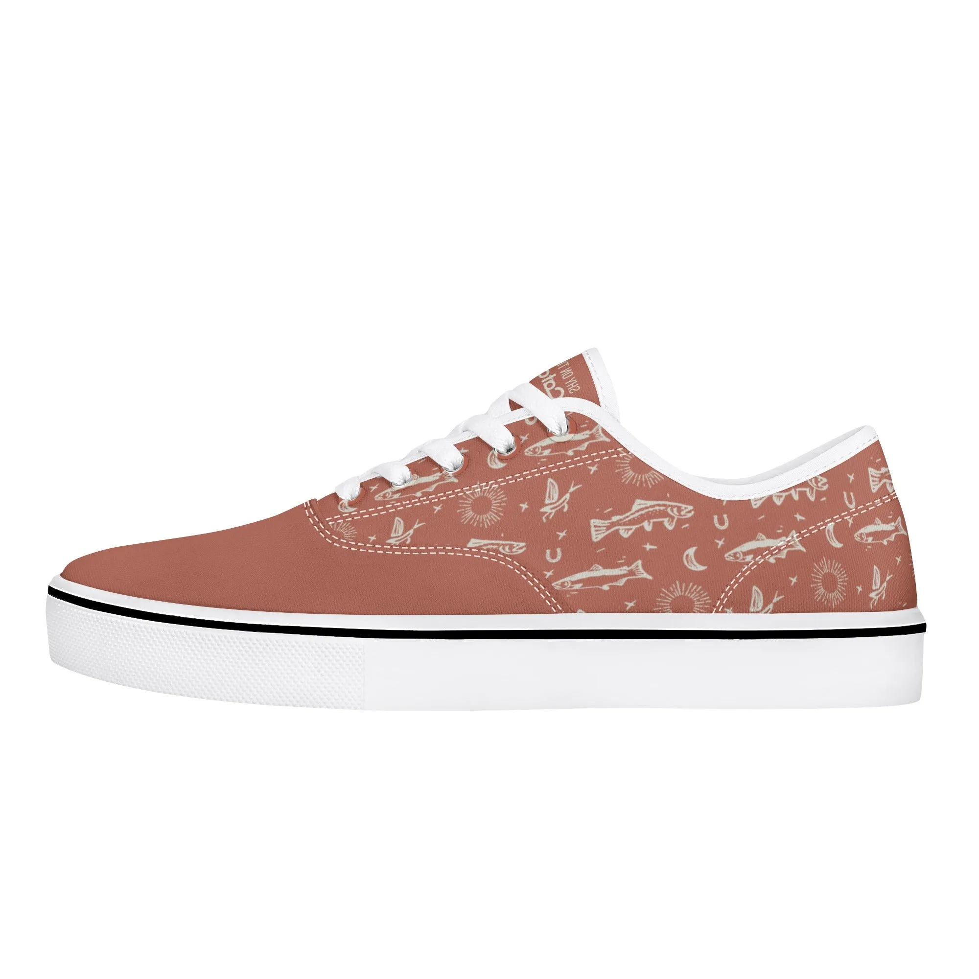 Womens Shyanne Orvis   Catchflo Untamed Canvas Boat Shoe (dusty rose)