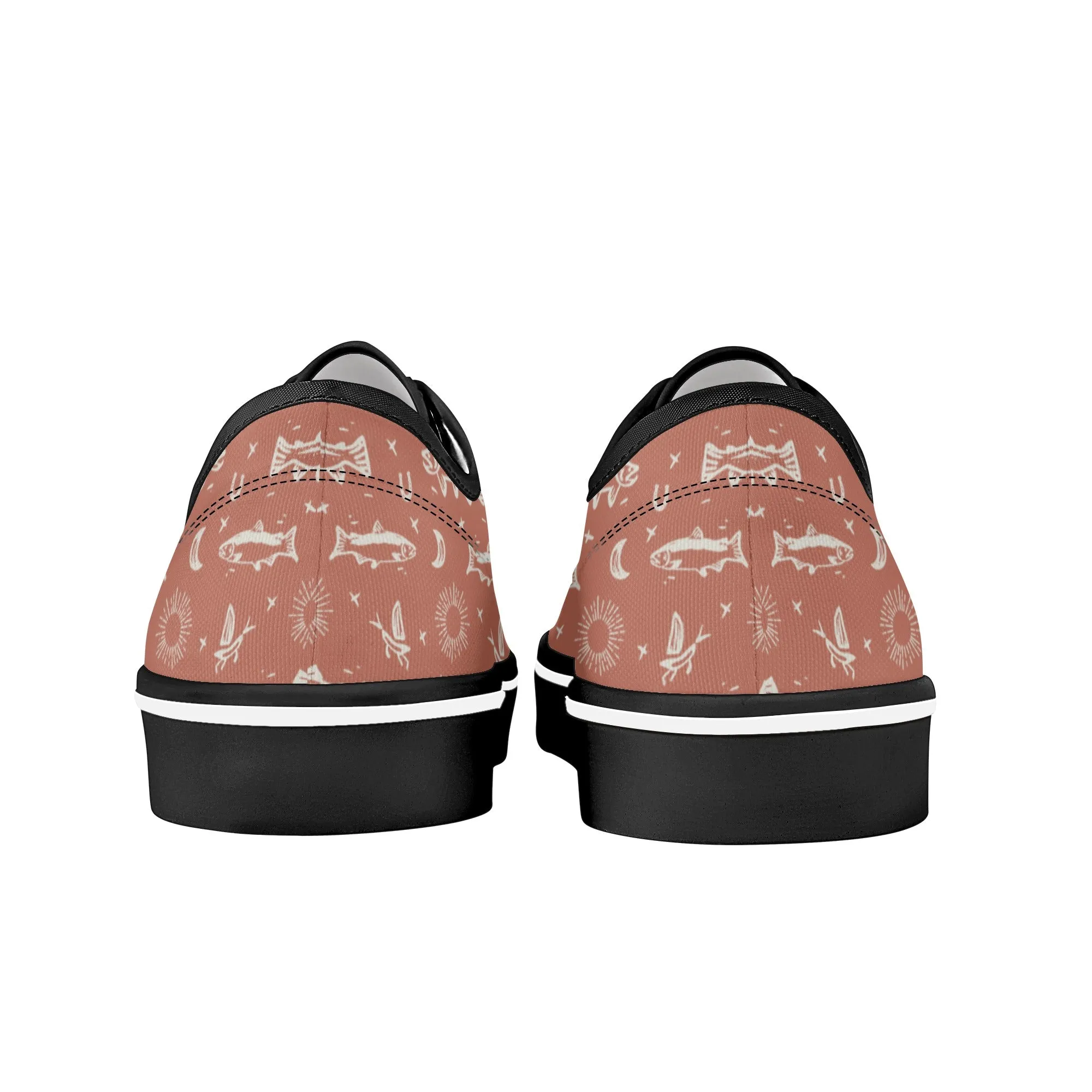 Womens Shyanne Orvis   Catchflo Untamed Canvas Boat Shoe (dusty rose)