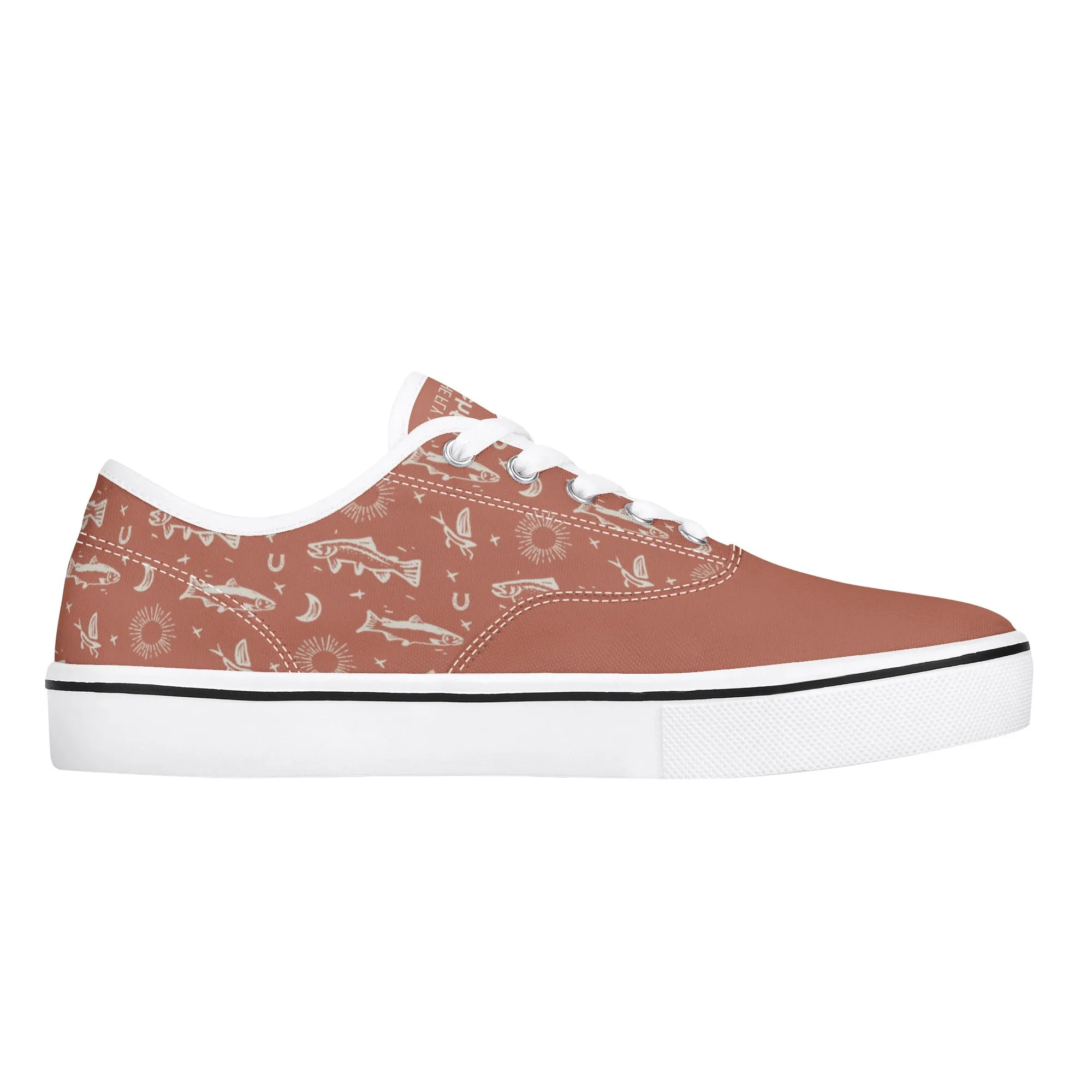 Womens Shyanne Orvis   Catchflo Untamed Canvas Boat Shoe (dusty rose)