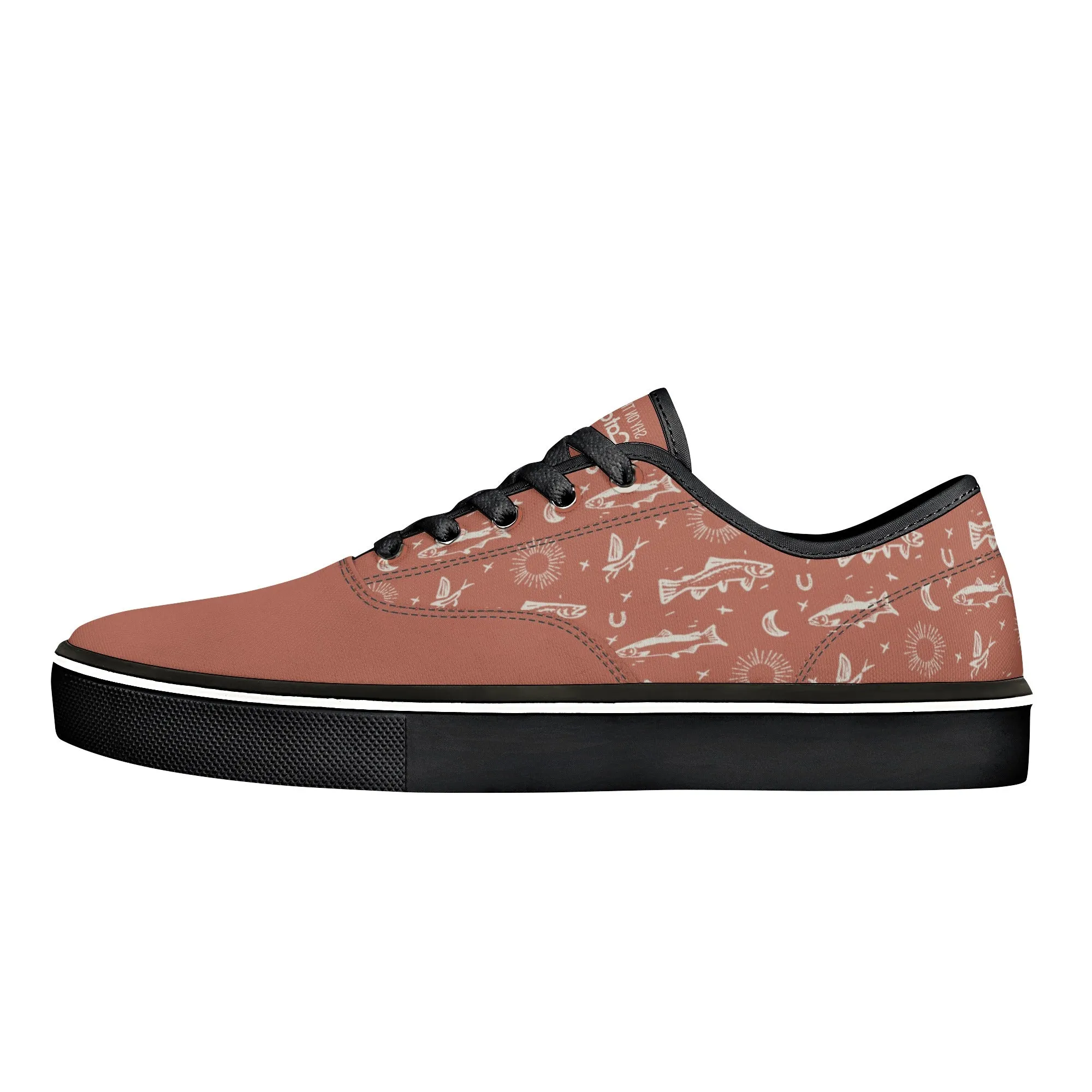Womens Shyanne Orvis   Catchflo Untamed Canvas Boat Shoe (dusty rose)
