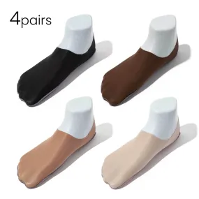 Youth No Show Socks for Dress Shoes | Thin and Durable Nylon & Cotton - 4 Pairs | Non-Slip Guaranteed (Discontinued) Youth No Show Socks for Dress Shoes | Thin and Durable Nylon & Cotton - 4 Pairs | Non-Slip Guaranteed (Discontinued)